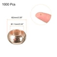 thumbnail image 2 of Cuentas redondas engarzadas Unique Bargains 1000uds 2mm espaciador rosa Oro, 2 of 5