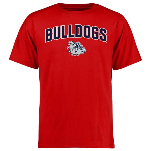 Men's Red Gonzaga Bulldogs Proud Mascot T-Shirt