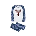 thumbnail image 2 of Offres de Noël Ensemble Parent-Enfant Chaud de Noël Pyjama d'Intérieur Imprimé Ensemble Deux Pièces pour Papa, 2 of 8