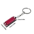 thumbnail image 3 of Mini Keychain Harmonica - 4 Hole 8 Tunes Type C Mini Harmonica Keychain, Stylish and Portable Mini Keychain Musical Instrument Toy, Ideal Music Keychain Accessory for Kids and Adults, 3 of 5