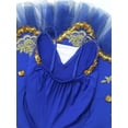 thumbnail image 4 of YONGHS Girls Sequins Ballet Dance Tutu Dress Skirted Leotard Swan Ballerina Performance Costume Dark_Blue 12, 4 of 7