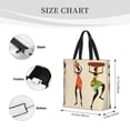 thumbnail image 4 of Naloa African Women Tote Bag for Women, Foldable Tote Bag With Zipper, Large Shoulder Bag, Top Handle Handbag for Travel, Work, Shopping, 4 of 9