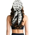 thumbnail image 7 of LQQBOX Hair Bandanas Scarf For Women Lightweight Fashion Neck Silk Satin Head Scarves For Scarf, 7 of 7