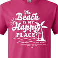 thumbnail image 4 of Inktastic The Beach is My Happy Place with Palm Trees T-Shirt, 4 of 5