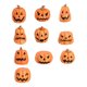 thumbnail image 4 of 10 piezas de decoraciones de calabaza de Halloween, adornos de escritorio, suministros para fiestas, figuras de calabaza de regalo para jardín, hogar, Naranja Amarillo, 4 of 9