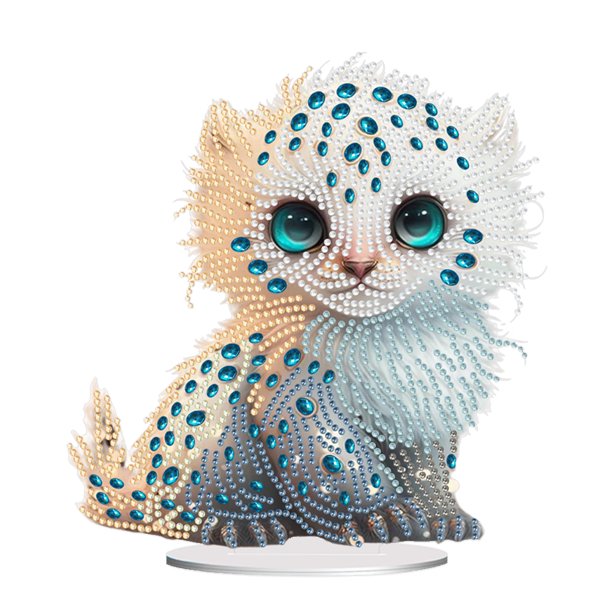 Pintura Acrílica Diamantes Mapache Y León Decoraciones Escritorio para Oficina (#3)
