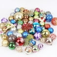 thumbnail image 3 of Colorful Random Hanging Christmas Balls Ornaments With Rope 60-70Count, Special, 3 of 7