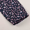 thumbnail image 4 of MADHERO Boys Girls Rain Jacket Lightweight Long Sleeve Windbreaker Navy Pink Floral 10, 4 of 5