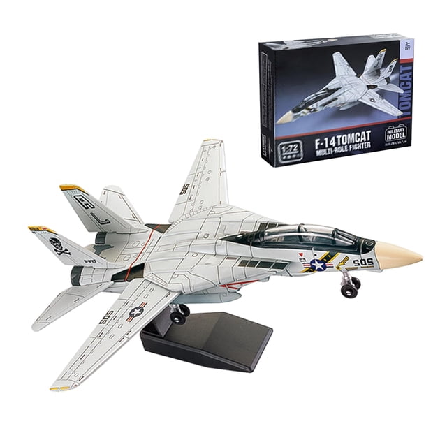 Kit de modelo para armar Avion F 14 Tomcat Escala 1 72 XWQ 00R 003 con alas moviles