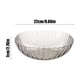 thumbnail image 3 of Frutero de Plástico Transparente y Ligero | Diseño Moderno Ondulado | Juego de 2 Fruteros Versátiles para Aperitivos y Frutas, Ideales para La Cocina y El Comedor | Decoración Elegante para El Hogar, 3 of 6