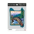 thumbnail image 2 of Die Cut Sticker Bend, Oregon, Angler Fly Fishing Scene, Contour Vinyl Sticker 3 to 6 inches, (Waterproof Decal for Cars, Water Bottles, Laptops, Coolers), Large, 2 of 5