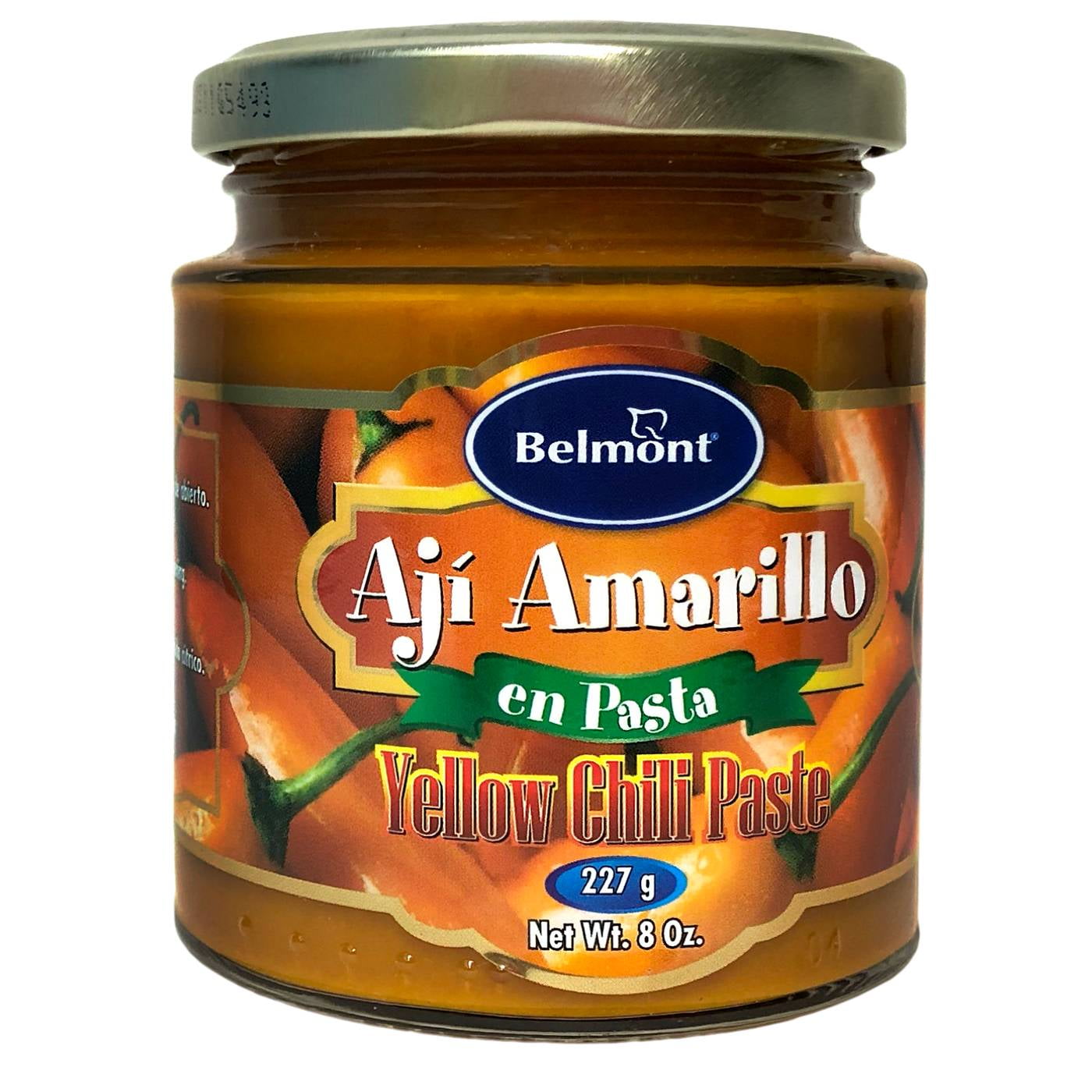 AJI AMARILLO EN PASTA YELLOW CHILI PASTE 8 OZ BY BELMONT