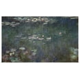 thumbnail image 1 of Great BIG Canvas | Rolled Claude Monet Poster Print entitled Waterlilies: Green Reflections, 1914 18 (central section), 1 of 4