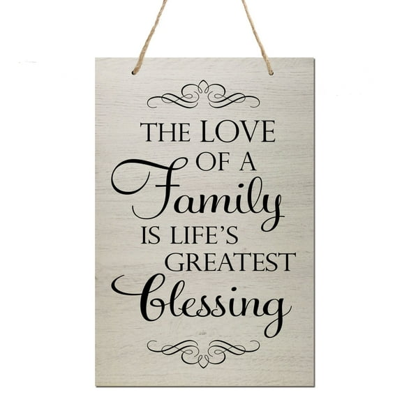 Housewarming Wall Hanging Sign Gift - The Love