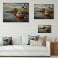 thumbnail image 4 of Designart "Canada Coastal euphony II" Transportation Print on Natural Pine Wood, 4 of 5