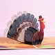 thumbnail image 3 of 3D Tarjeta de Felicitación Papel Corte de Navidad 3D Tarjetas de Turquía de Acción de Gracias, 3 of 9
