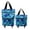 #A_Green, variant on Foldable Wheeled Shopping Tote Bag with Wheels, Portable Rolling Grocery Cart Bag Expandable Reusable Market Tote for Supermarket Picnic Travel Camping, Collapsible Storage Cart with Wheels, Black