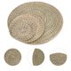 thumbnail image 2 of 3 tapetes de junco natural de estilo japonés para platos, cuencos y tazas, decoración del hogar., 2 of 6