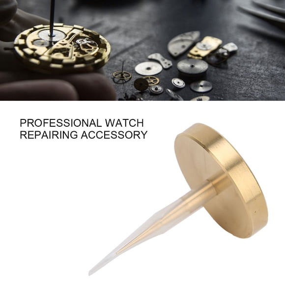 Accesorio de reparación de relojes de duración máxima, Soporte de Saldos de Relojes, Metal Premium Duradero para Mantener el Equilibrio de los Relojeros del Ensamblajeje