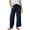 Navy, variant on Women's Wide-leg Pants Athletic Running Petite/Regular/Tall Sweatpants with Pockets Tapered Casual Workout Pants Navy XL