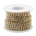 thumbnail image 2 of 5yard/roll Rhinestone Chain,  Rhinestone Chain DIY Fashion Close Cup Chain Handwork Clothing Decoration Accessories For Clothing Wedding Dress, 2 of 8