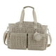 thumbnail image 3 of Bolso cambiador para mamá, versátil, portátil, regalo para nuevos padres, impermeable Caqui, 3 of 9
