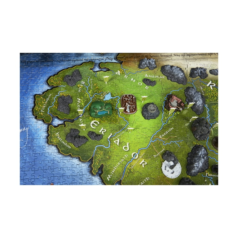 4D Cityscape The Lord of the Rings - Middle-earth 4D Puzzle: 2100+