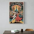 thumbnail image 6 of Nostalgic Vintage City Travel Poster of Cali Featuring Cobblestone Streets And Art Style Canvas Poster, 6 of 8