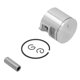 thumbnail image 3 of Piston Kit, Assembly Cylinder Pistons Set Surging Power Replacement Strong Gas Compression 43mm With Pin For HUSQVARNA 545 550XP For Chain Saw ANGGREK Linear Moving Parts, 3 of 8