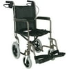 Mabis DMI Lightweight Aluminum Transport Chair Titanium