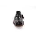 thumbnail image 6 of Men's Stacy Adams Macarthur Black Leather Wingtip Dress Shoes 25489-005, 6 of 7