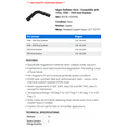 thumbnail image 2 of Upper Radiator Hose - Compatible with 1954, 1958 - 1959 Ford Sunliner, 2 of 2