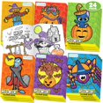 thumbnail image 1 of Libro para colorear ArtCreativity Halloween, paquete de 24 para niños, 1 of 6