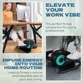 thumbnail image 4 of PROHIKER Under Desk Elliptical Machine Electric, Ellipse Leg Exerciser for Seniors Fully Assembled, Portable and Quiet Pedal Exerciser with Remote Control and LCD Display Monitor, 4 of 10