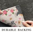 thumbnail image 6 of Schnauzer Dog and Flower Floral Door Rugs,Washable Non Slip Door Mats Indoor,Decorative Door Mats,Entry Mat Indoor for Entrance,Bedroom,Kitchen,Bathroom,16"x24", 6 of 6