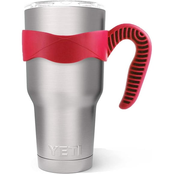 Tumbler Handle for YETI Rambler Cup, Anti Slip Travel Mug Grip Cup Holder for Stainless Steel Tumblers, Yeti, Ozark Trail, Rtic,Sic and More Tumbler Mugs BPA Free ( 20OZ,30OZ)