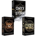 thumbnail image 2 of The Empyrean Fourth Wing Series 3 Book Collection Set by Rebecca Yarros – Fourth Wing, Iron Flame & Onyx Storm, 2 of 7