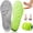 Green, variant on 4D Cloud Technology Insole, Breathable Memory Foam Cloud Insole with Arch Support & Cushioned Comfort, Upgrade Trim to Fit Orthopedic Insole Fits