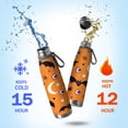 thumbnail image 2 of Halloween Pattern 29oz Stainless Steel Insulated Thermos with Tea Filter, 360° Printed Travel Bottle, Leakproof BPA-Free Flask with Anti-Slip Base, 304 Inner & 201 Outer, Vacuum Cup, 2 of 6
