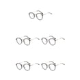 thumbnail image 3 of Gafas de Metal para Mujer Sonducket Estilo Sencillo Color Negro y Dorado, 3 of 6