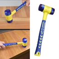 thumbnail image 2 of Portable Ergonomic Floor Tile Tapping Installation Hammer With Detachable Plastic Handle for Watch Repair Hardware Tool, 2 of 5