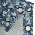thumbnail image 4 of Ambesonne Grommet Curtain, , 50"x72", Off White Pale Azure Blue, 4 of 5