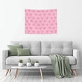 thumbnail image 6 of Bingfone Pink Bows Tapestry Wall Hanging Decor for Living Room Bedroom Dorm Classroom Office Decor 29x37 Inch, 6 of 8