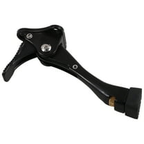 SEWCHICS door stoppers kick down door stoppers Zinc Alloy Black Doors Adjustable 1 Set