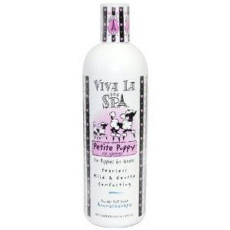 Cardinal Laboratories Viva La Dog Spa Petite Puppy Shampoo, Powder Puff Scent, 16-Ounce (Best Brush For Lab Puppy)