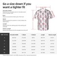 thumbnail image 5 of Fuzoiu Cute Poodle Dog Print Hawaiian Shirt for Men, Summer Beach Casual Short Sleeve Button Down Shirts, Men’s Beach Summer Shirts with Pocket,XX-Large, 5 of 7
