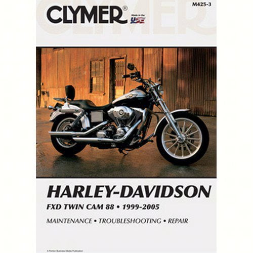 Clymer Repair/Service Manual '99-05 Harley FXD Dyna Twin Cams (M425-3)