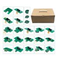 thumbnail image 1 of Adaptador Ktag Kess Bdm 22 Piezas Juego De Adaptadores De Marco Bdm Para Adaptadores De Marco Led Bdm De Acero Inoxidable Ktag Kess Yuarrent VI007081-00, 1 of 5