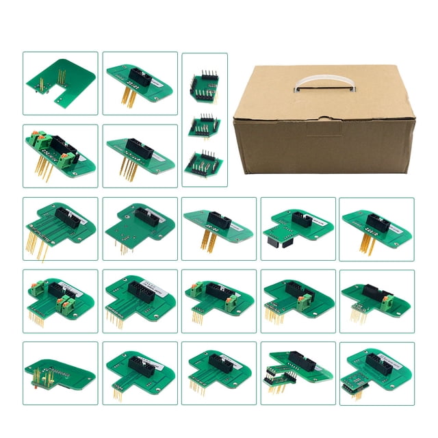 Adaptador Ktag Kess Bdm 22 Piezas Juego De Adaptadores De Marco Bdm Para Adaptadores De Marco Led Bdm De Acero Inoxidable Ktag Kess Yuarrent VI007081-00
