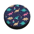 thumbnail image 4 of Xecao Cartoon Dinosaur for Tire Covers: Waterproof, dust-proof, and universally fitting for trailers, SUVs, 4 of 8
